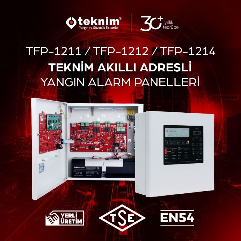 Adresli Yangın Paneli